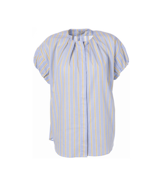 JCSophie Leonie Blouse - Light Blue/Yellow