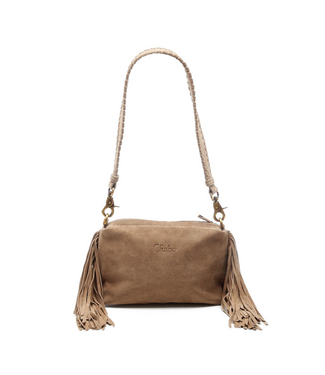 Chabo Suede Stormy Fringes - Sand