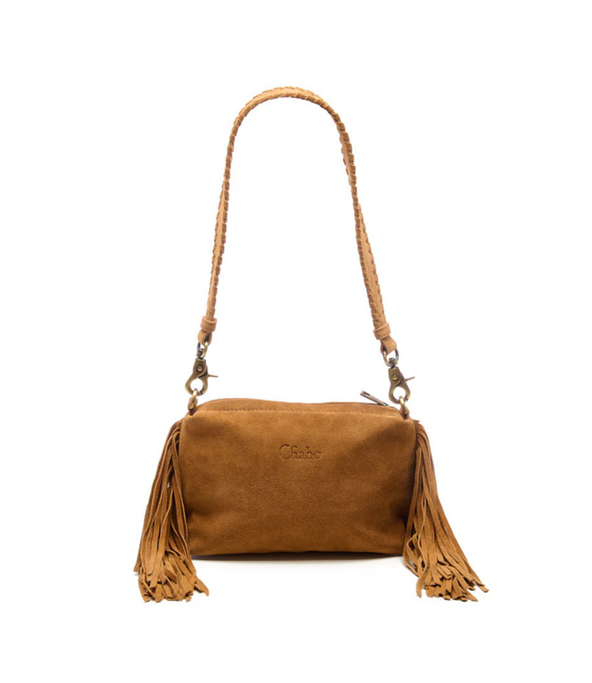 Chabo Suede Stormy Fringes - Light Cognac