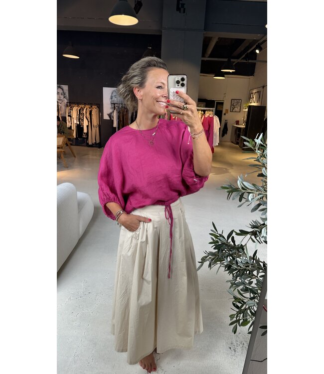 JCSophie Laurenne Blouse - Magenta Pink