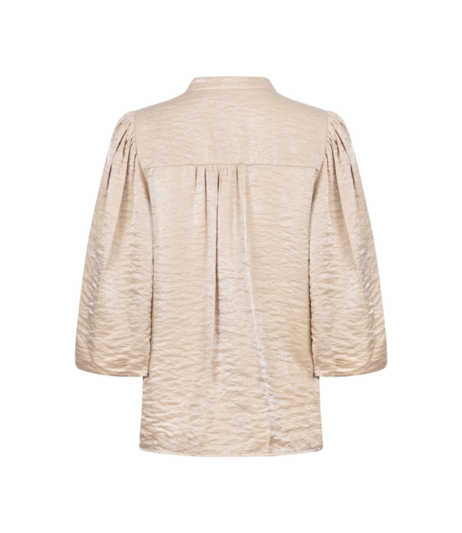 Nukus osie Blouse Shiny - Sand
