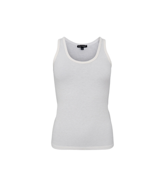 Black Colour Faye Lurex Blouse - Off White