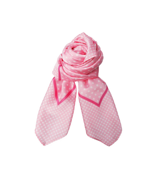 Black Colour Amarin Mini Scarf - Light Pink