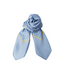 Black Colour Amarin Mini Scarf - Light Blue