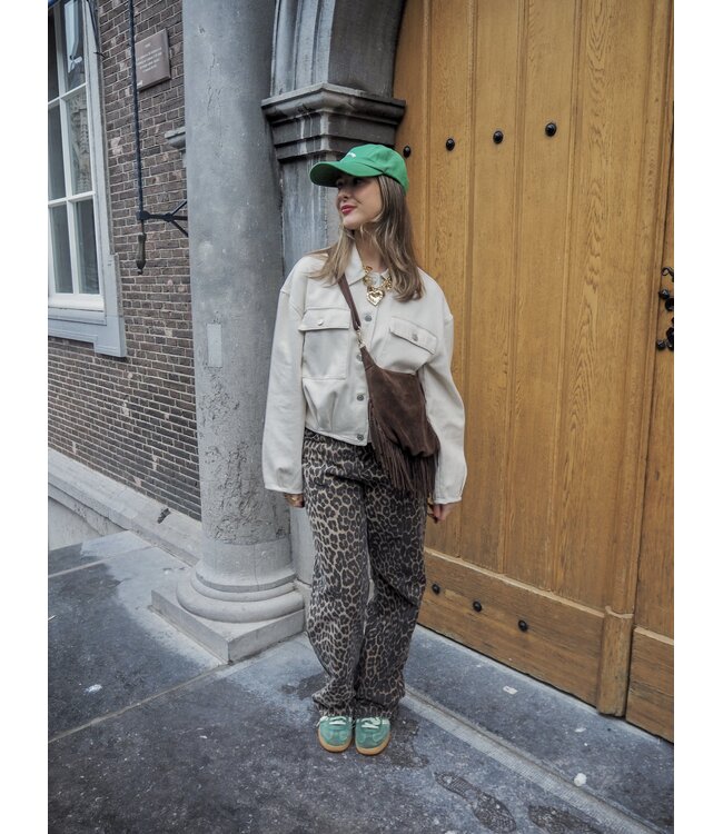 MbyM Cadian Jeans - Leopard Mist