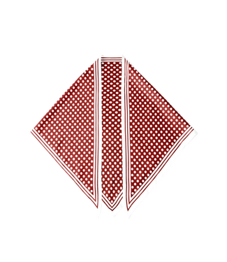 Scarf Dots - Red