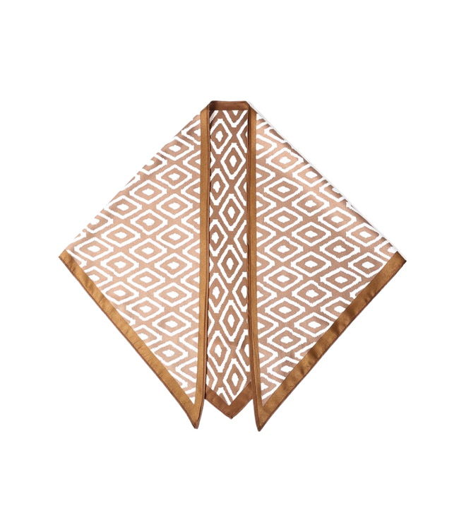 Color Club Scarf Summer - Brown