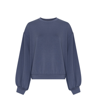 MSCH COPENHAGEN Brionna Ima Q Sweatshirt - Vintage Indigo