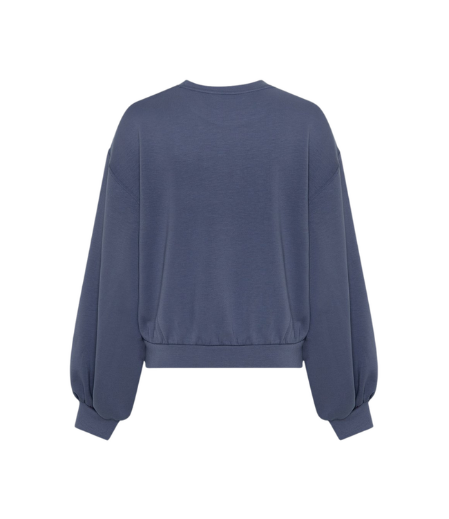 Moss Copenhagen Brionna Ima Q Sweatshirt - Vintage Indigo