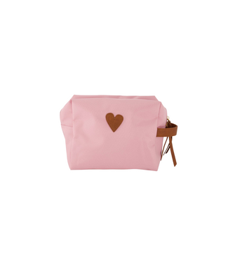 Zusss Toilettas met Hart - Crispy Pink
