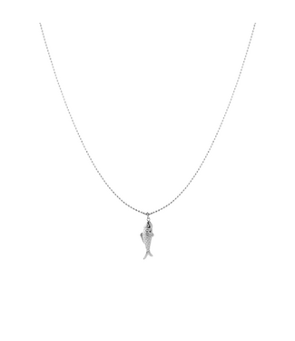 Ketting Keep Swimming - Silver