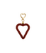 Sleutelhanger Casual Heart - Crimson Red