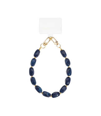 Telefoonkoord Bold Beads - Dark Blue