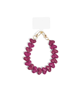 Telefoonkoord Only Heart - Dark Purple