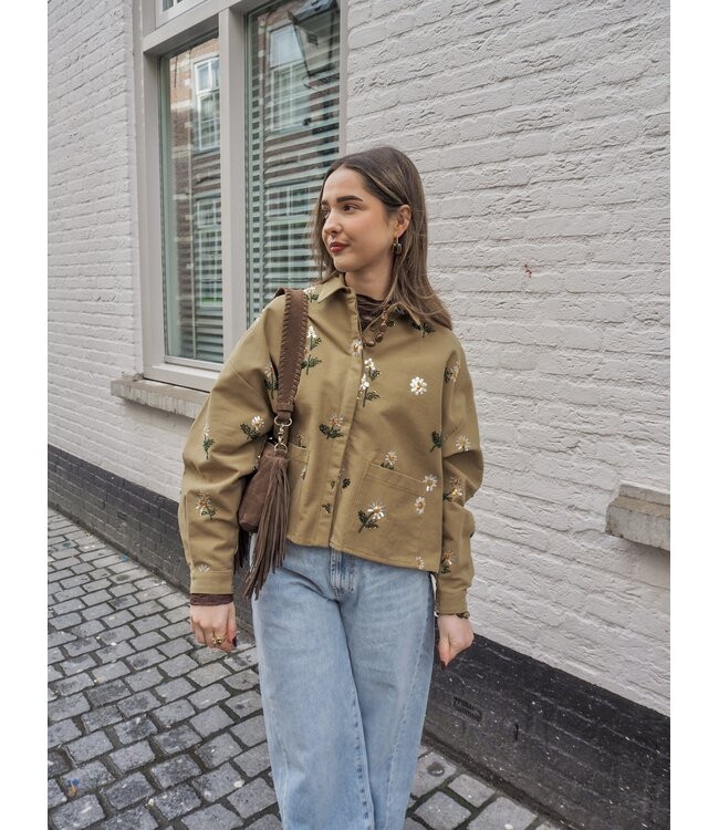 JCSophie Laura Jacket - Army Green