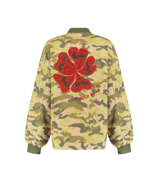 Harper & Yve Troy Jacket - Green Camo