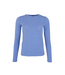 Black Colour Faye Lurex Blouse - Light Blue
