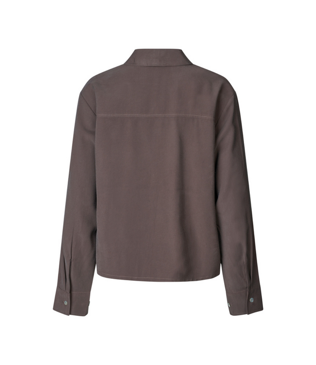 MbyM Elio Top - Chocolate Brown