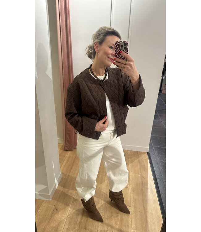 Sisters Point Lisana Jacket - Dark Chocolate