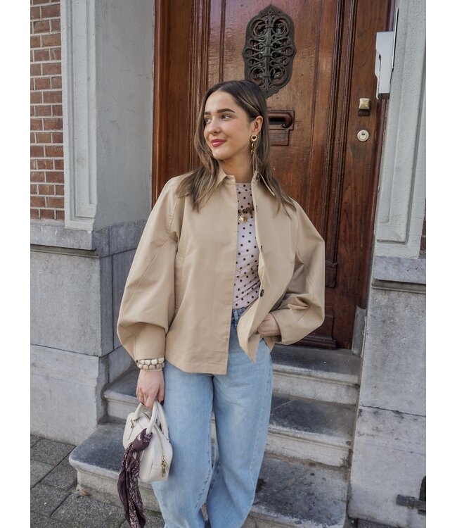 Catwalk Junkie Cape Jacket - Incense