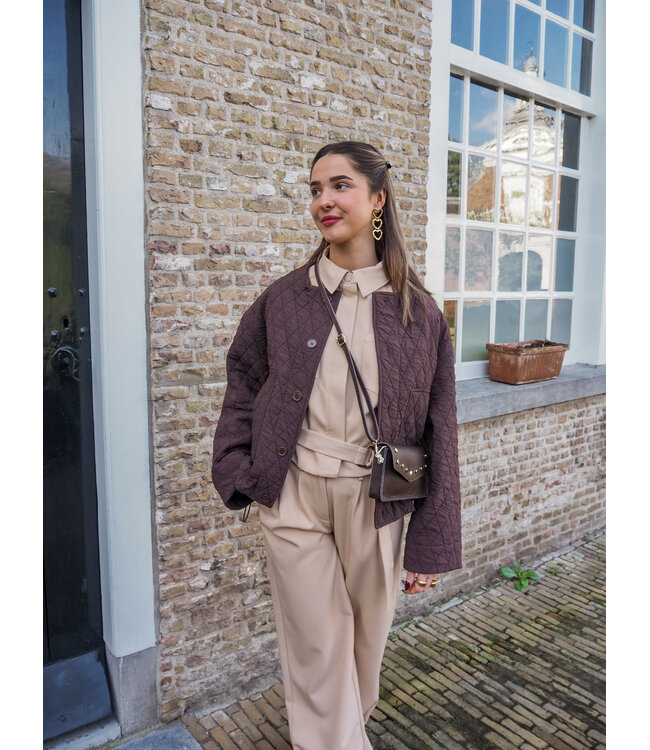 Sisters Point Lisana Jacket - Dark Chocolate