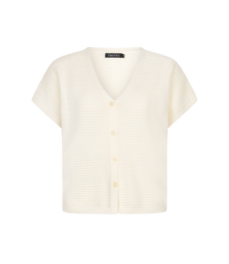 Ydence Knitted Top Elin - Ecru