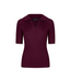 Ydence Knitted Top Wies - Burgundy