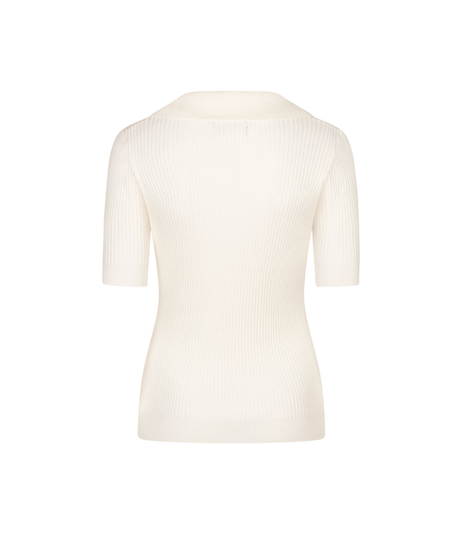 Ydence Knitted Top Wies - Ecru