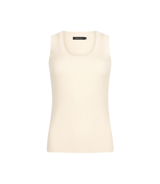 Ydence Knitted Top Keely - Ecru