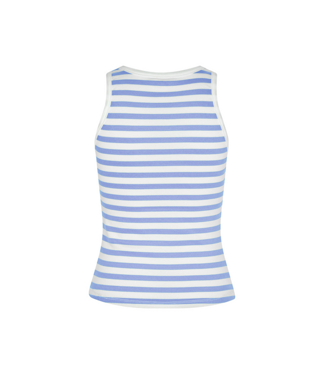 MbyM Evelyn Stripe Jaxson Top - Classic Blue Stripe
