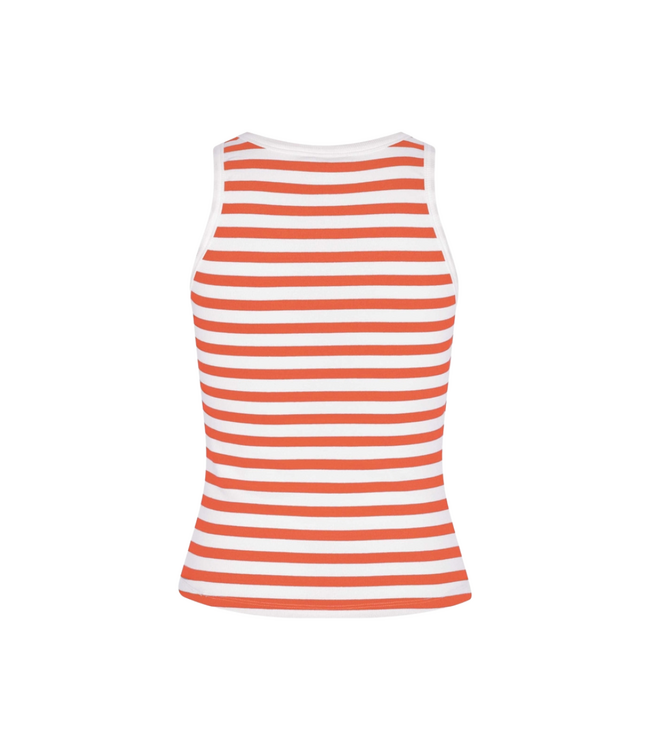 MbyM Evelyn Stripe Jaxson Top - Emberglow Stripe