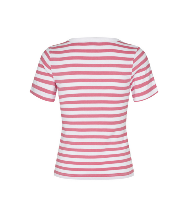 MbyM Otis T-Shirt - Wild Rose Stripe