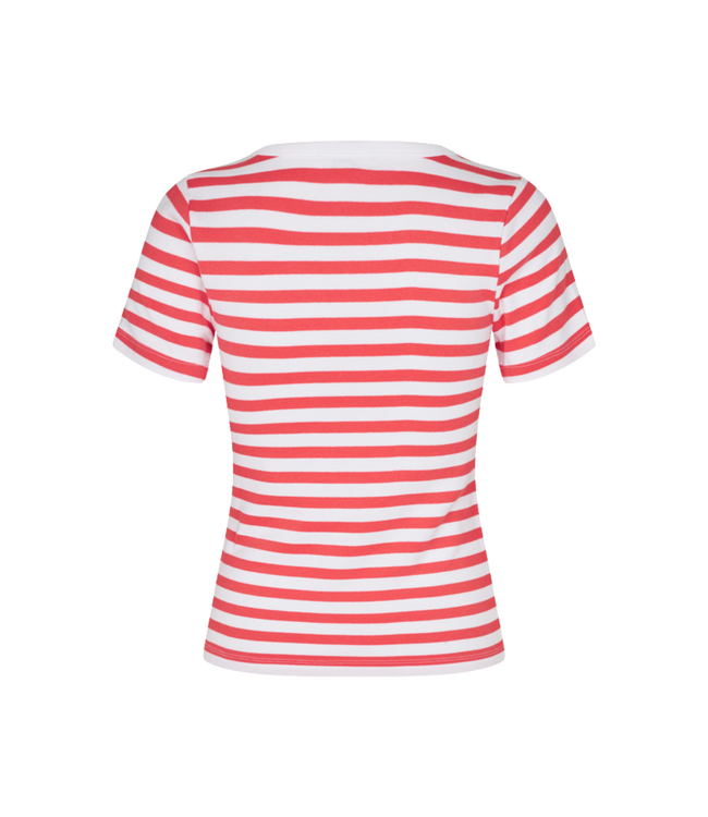 MbyM Otis T-Shirt - Emberglow Stripe