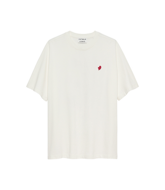 Catwalk Junkie Oversized Graphic T-Shirt - Off White