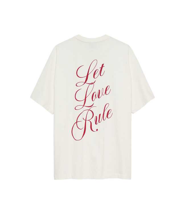 Catwalk Junkie Oversized Graphic T-Shirt - Off White