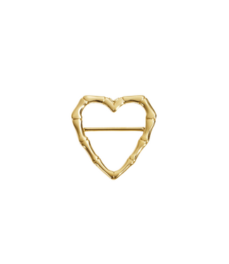 Sjaalklem Bamboo Heart - Gold