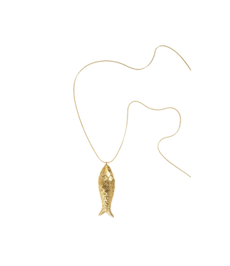 Ketting Big Fish - Gold