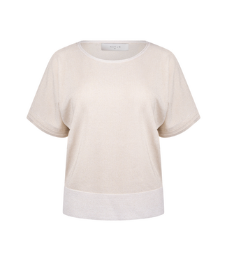 Nukus Wies Top Lurex - Sand