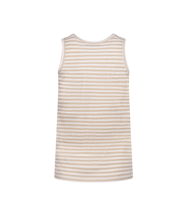 Nukus Steffie Singlet Lurex - Off White/Gold