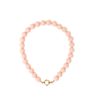 Ketting Casual Beads 15mm - Coral Pink