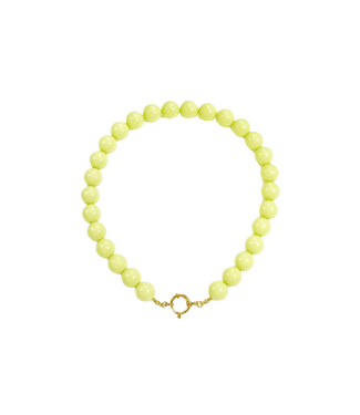 Ketting Casual Beads 15mm - Yellow