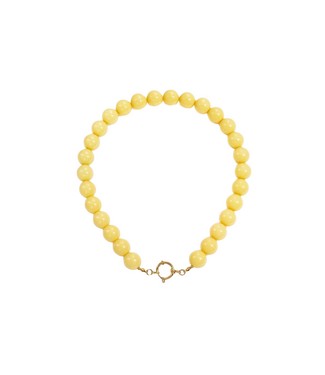 Ketting Casual Beads 15mm - Yellow/Orange