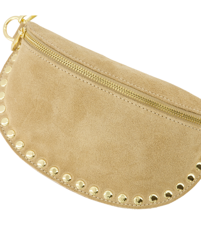 Color Club Bag Debby Suede - Sand