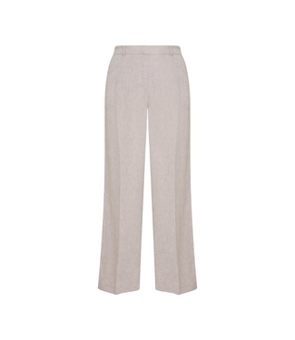 Moss Copenhagen Pennie Ginia High Waist Pants - Sand Melange