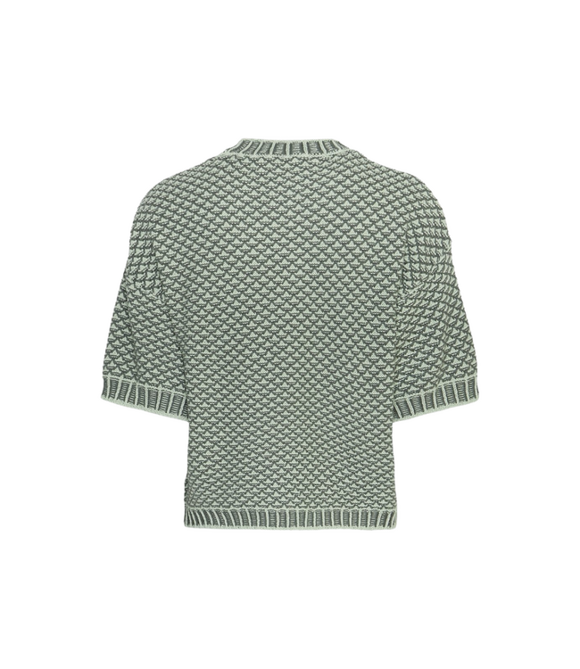 Moss Copenhagen Catina Pilla 2/4 Pullover - Bright Choy/Light Wreath