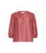 Moss Copenhagen Ramona Rikkelia 3/4 Shirt - Faded Rose