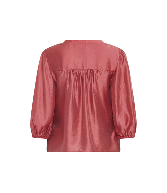 Moss Copenhagen Ramona Rikkelia 3/4 Shirt - Faded Rose