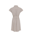 Moss Copenhagen Viana Ginia Short Sleeve Shirt Dress - Sand Melange