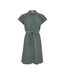 Moss Copenhagen Viana Ginia Short Sleeve Shirt Dress - Laurel Wreath Melange