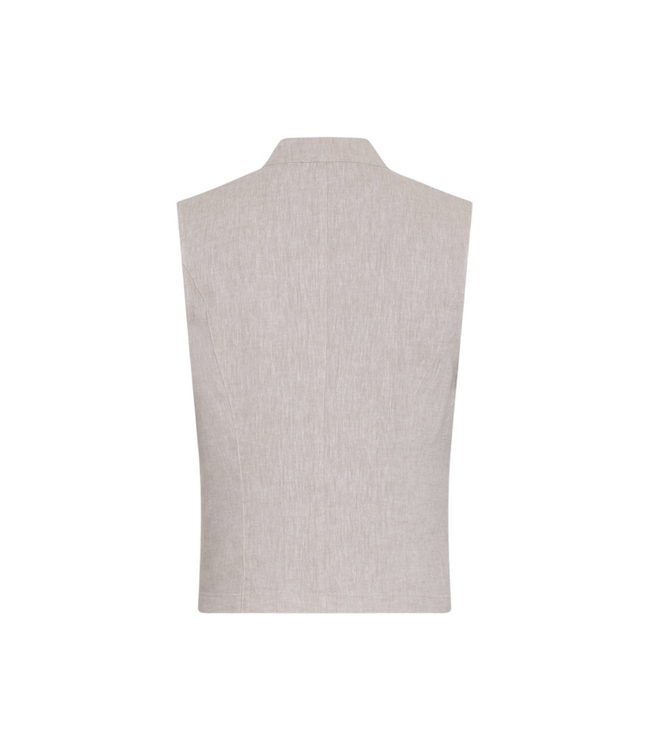 Moss Copenhagen Viana Ginia Waistcoat - Sand Melange